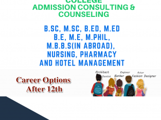 College Admission and career guidance