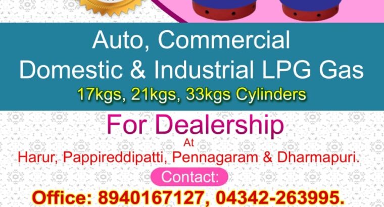 looking for good dealer for FORTUNE LPG GAS